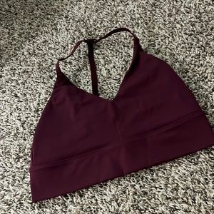 Alphalux wonder bra- black cherry.